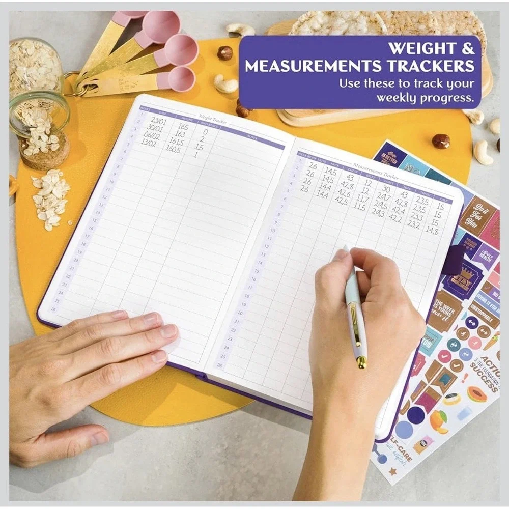 Legend Planner Wellness Planner Pocket Size 3.9x6.3″ Purple, Lifestyle NEW